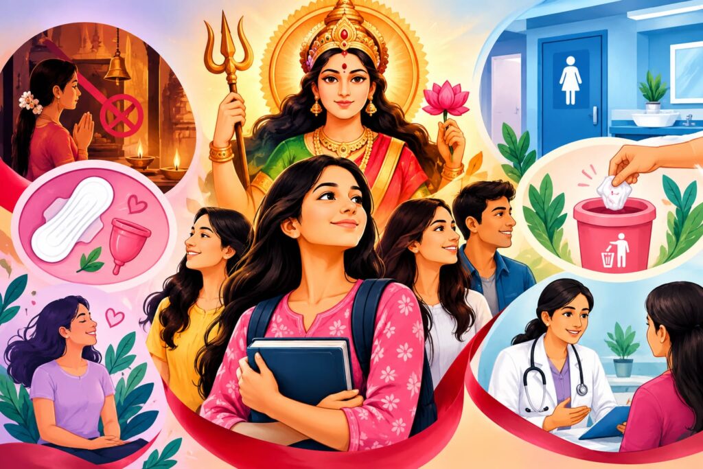 नवरात्रि में देवी की आराधना, लेकिन महिला स्वास्थ्य का क्या?